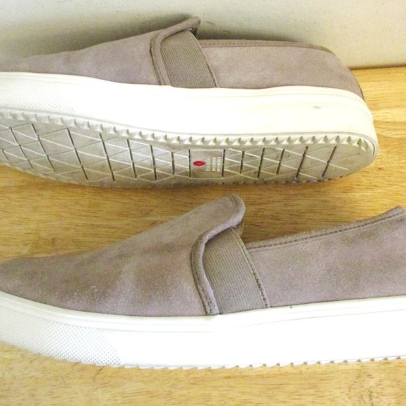 Blondo Waterproof Women's Riyan Slip On Casual Shoe Flat Tan Beige Suede Size 8 - Picture 4 of 11